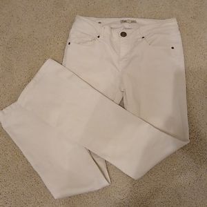 White jeans